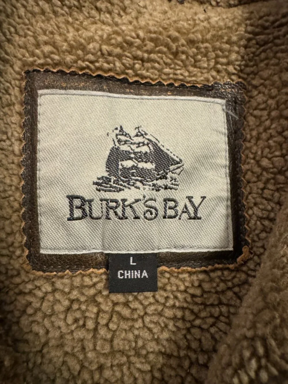 Golden Glove‎ - Leather Jackets - Embroidered Logos On Front And Back - Large